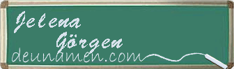 Jelena Görgen Visitenkarte